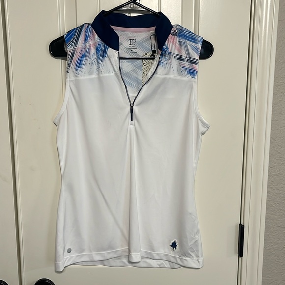 Womens EP NY Sleeveless Polo medium new - Picture 1 of 8